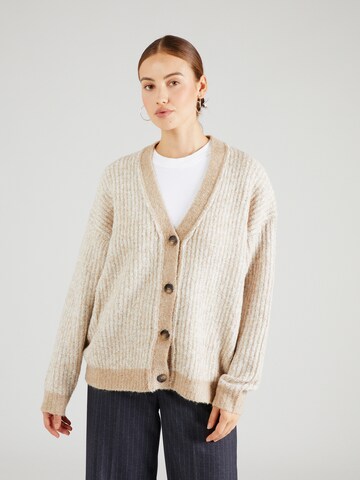 TOPSHOP Strickjacke in Beige: predná strana