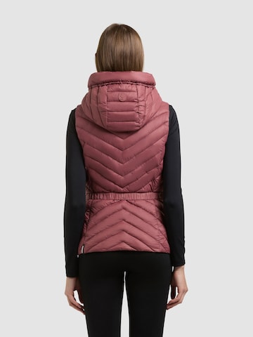 Gilet 'Demie' di khujo in rosa