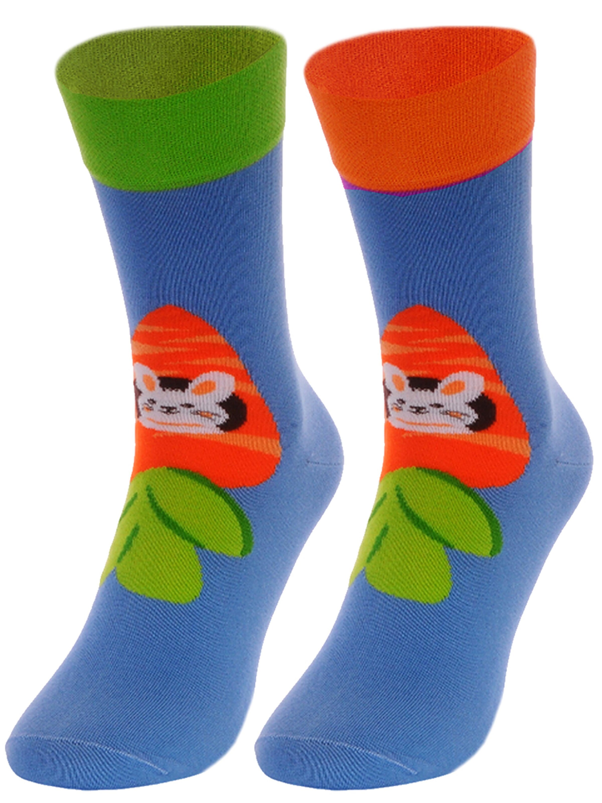 La Bortini Socken‌ in Blau: Vorderseite