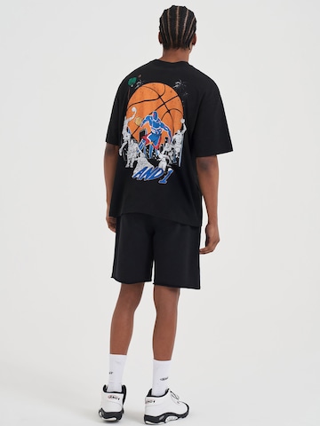 Loosefit Pantalon AND1 en noir