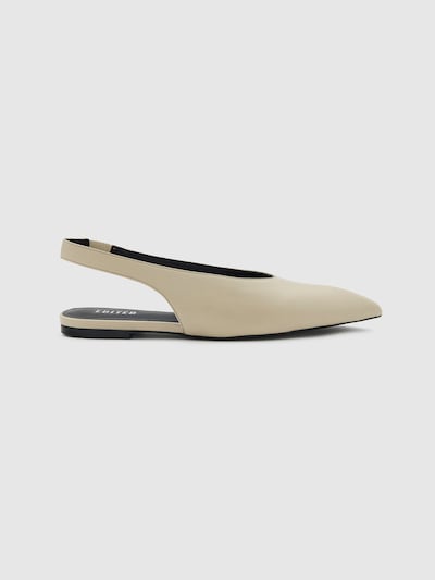 EDITED Ballerines 'Charlee' en beige, Vue avec produit
