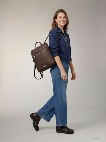 Tamaris Backpack 'Melissa' in Brown: front
