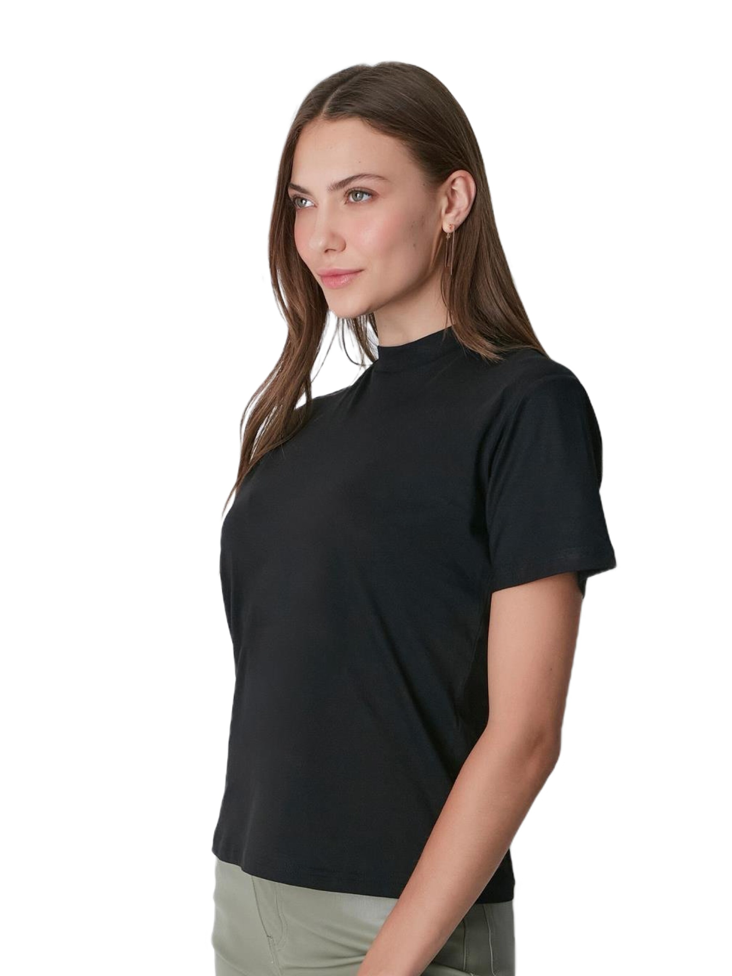 C&City T-Shirt in Schwarz