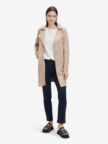 Cartoon Between-Seasons Coat in Beige