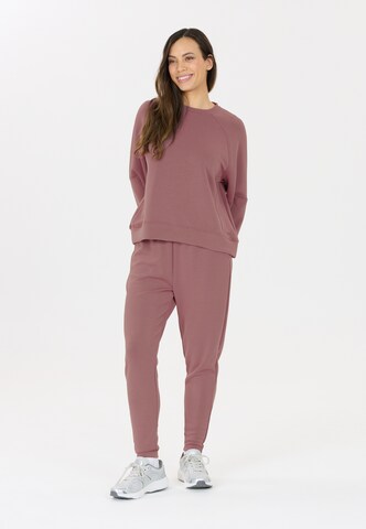 Athlecia Regular Sports trousers 'Jacey' in Red