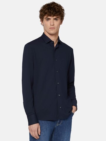 Boggi Milano - Regular Fit Camisa em azul: frente