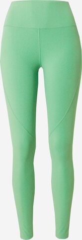 Yvette Sports Slimfit Sportovní kalhoty 'Flora' – zelená: přední strana