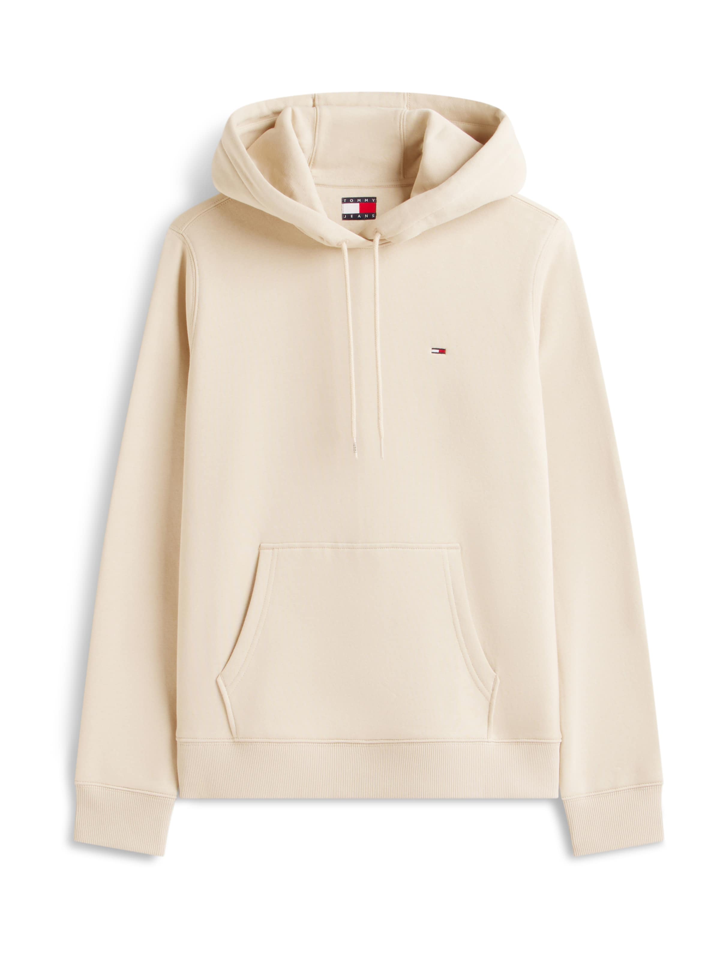 bēšs Tommy Jeans Sportisks džemperis: no priekšpuses