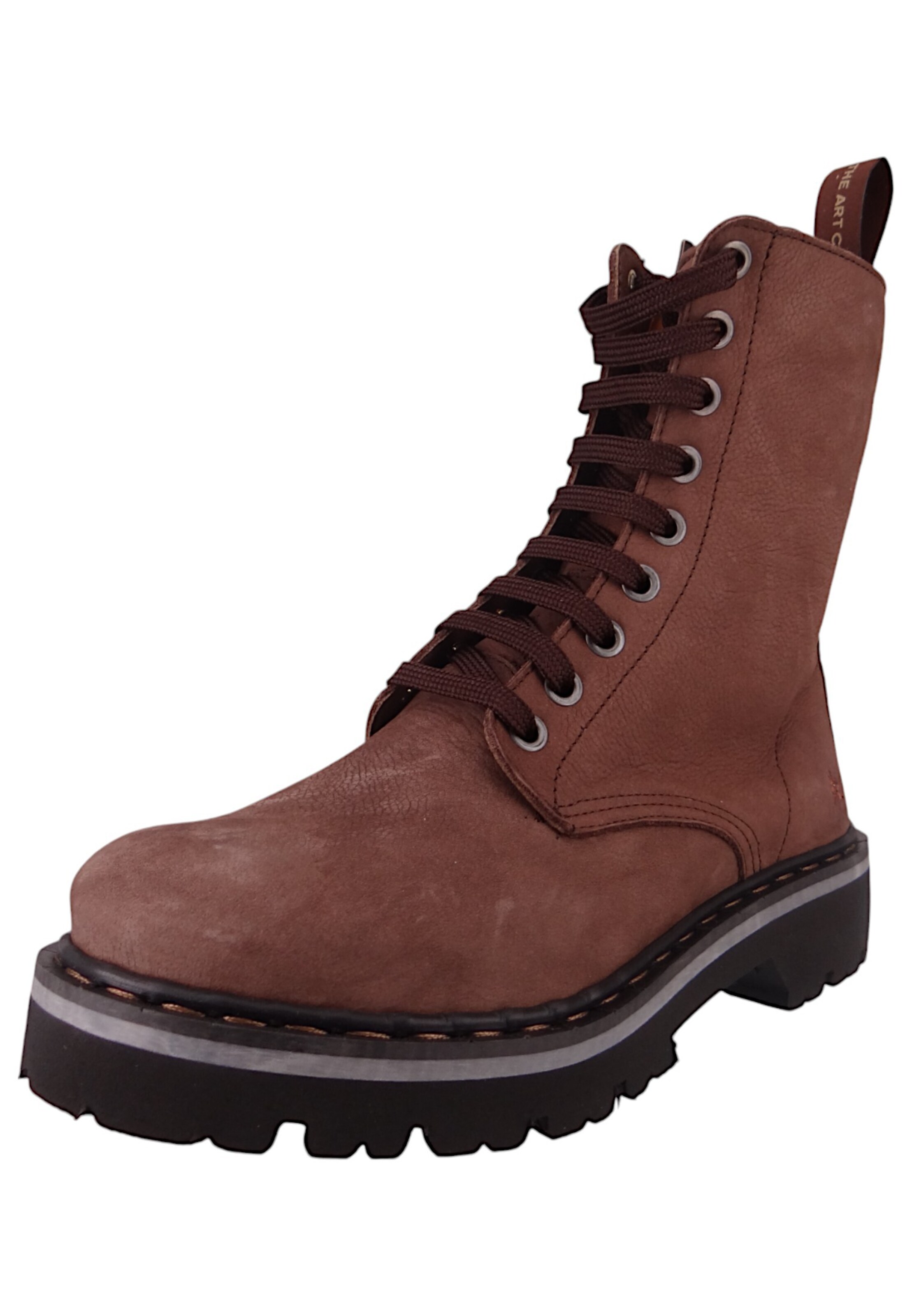 ART Lace-up bootie 'Marina' in Brown: front