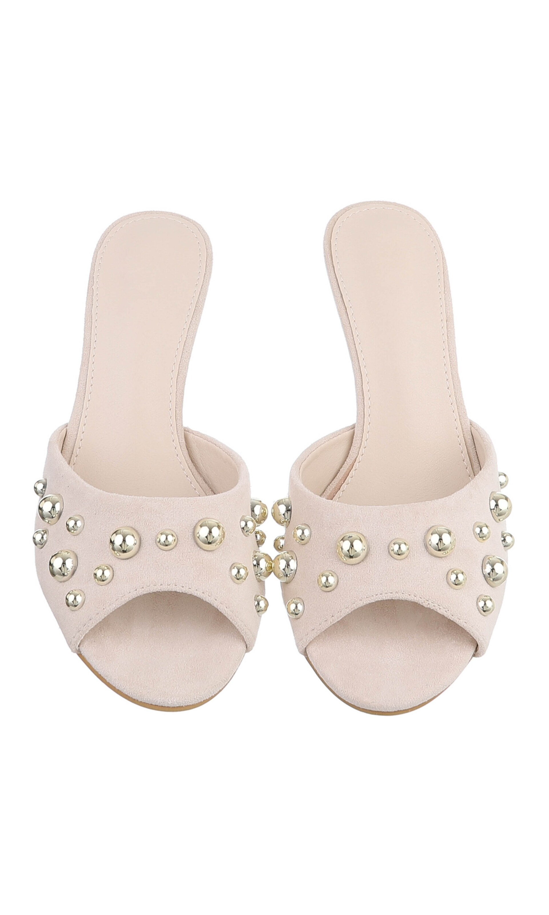 Ital-Design Pantolette in Beige