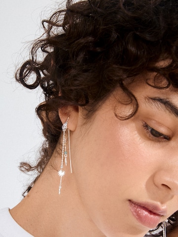 Pilgrim Øreringe ' Prism ' i sølv