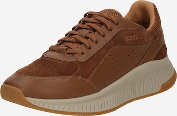 BOSS Nízke tenisky 'TTNM EVO' - Hnedá: predná strana