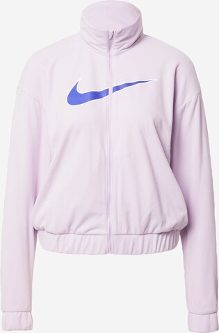 Giacca sportiva 'SWOOSH' di NIKE in rosa: frontale