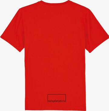 Bolzplatzkind T-Shirt in Rot