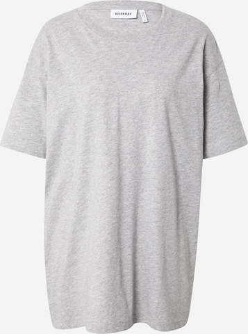 WEEKDAY T-Shirt in Grau: front