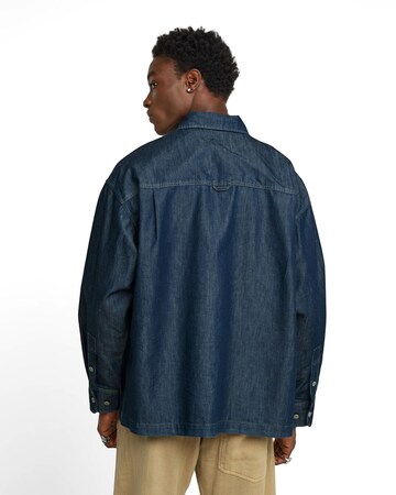 G-STAR Comfort fit Overhemd 'Pocket' in Blauw
