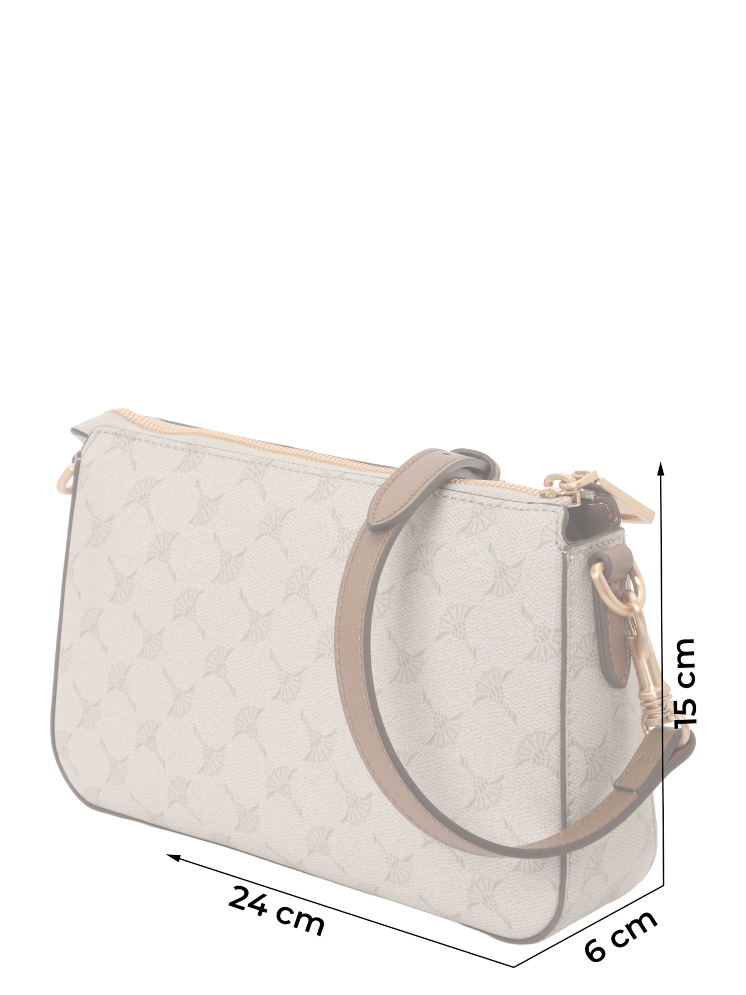 JOOP! Чанта с презрамки 'Mazzolino Jasmina' в бяло