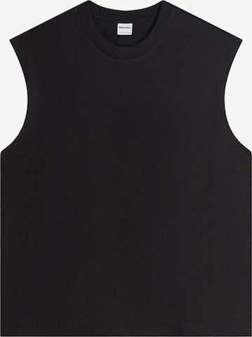 Maglietta 'WORKER' di Bershka in nero: frontale