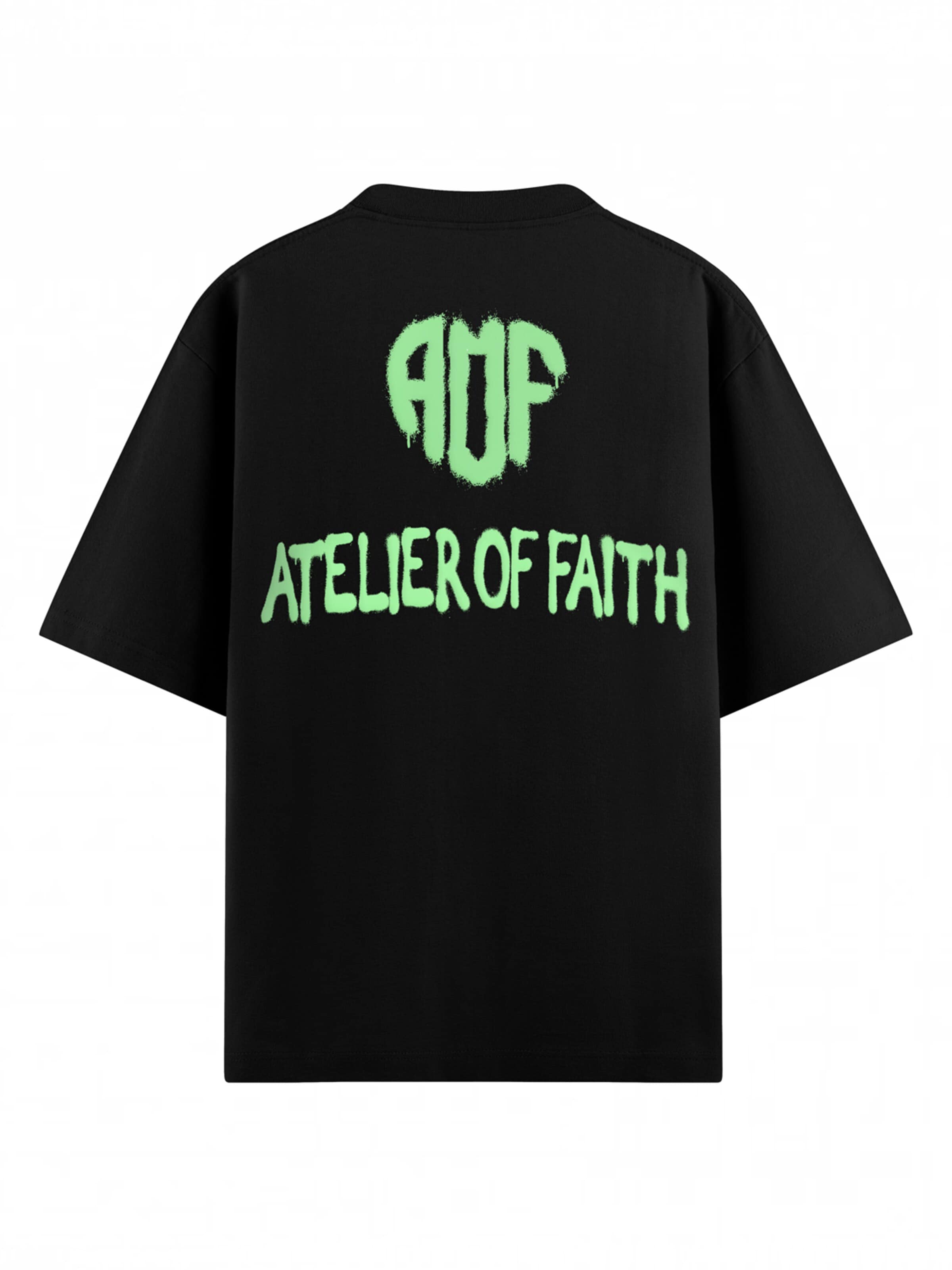 T-Shirt 'AOF X GRAFFITY' ATELIER OF FAITH en noir