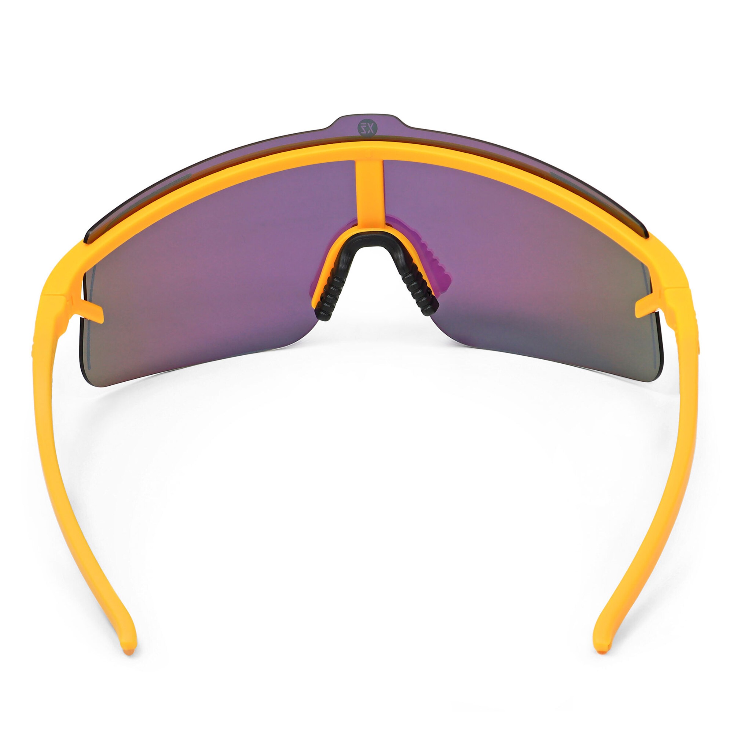 Lunettes de soleil sport 'Sunshade' YEAZ en orange