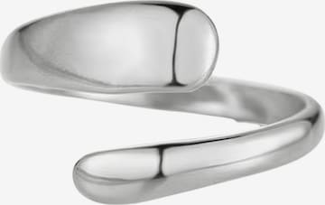 lePelou Ring 'CUDDLE' in Silver: front