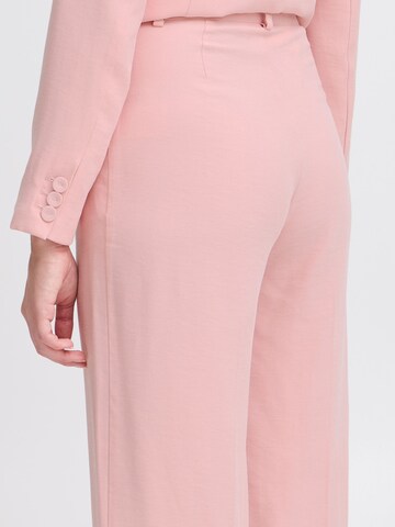 Wide Leg Pantalon à plis 'IRLEONO PA3' Atelier Rêve en rose