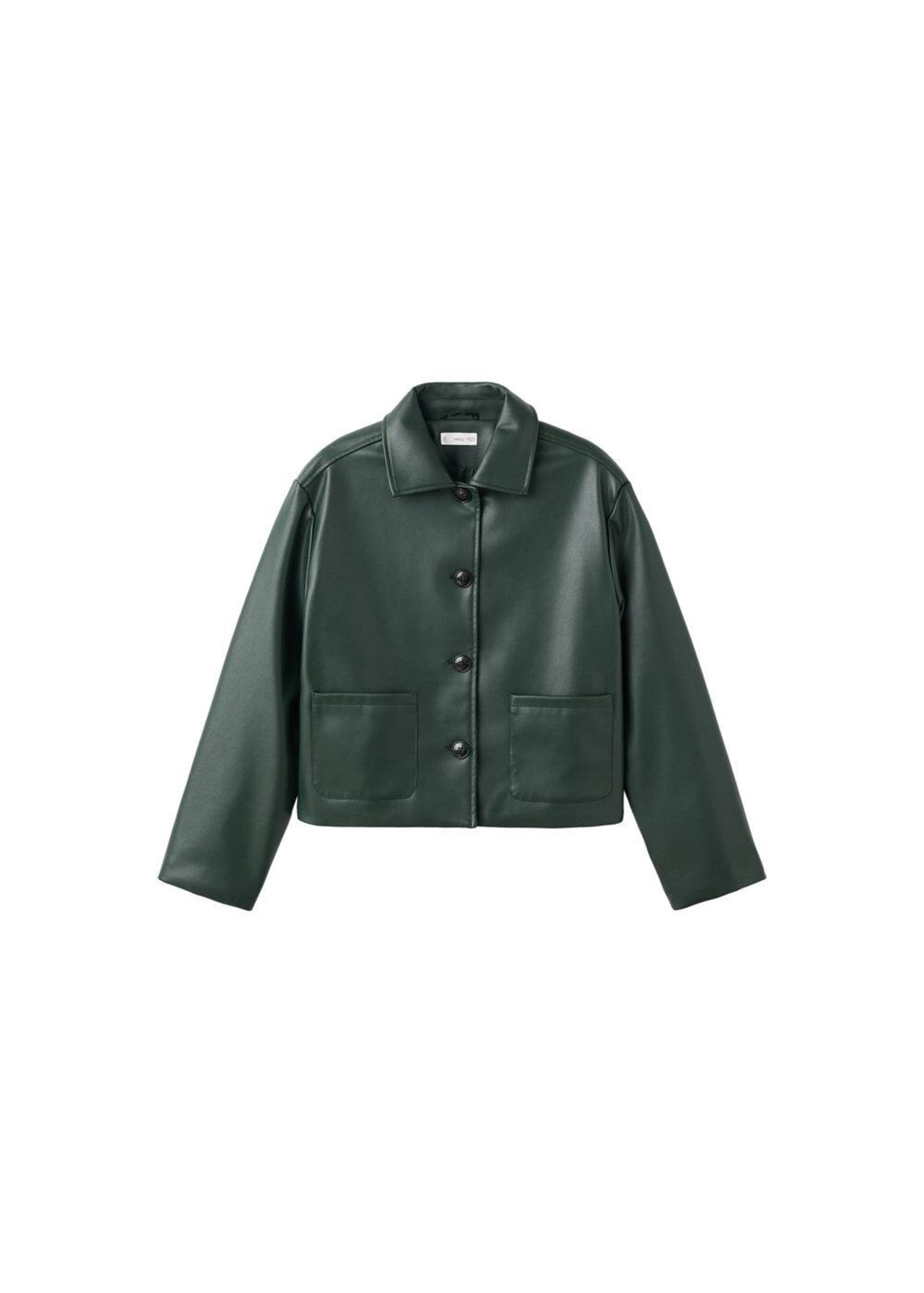 MANGO TEEN Jacke in dunkelgrün, Produktansicht