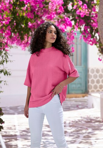 LASCANA Shirt in Pink