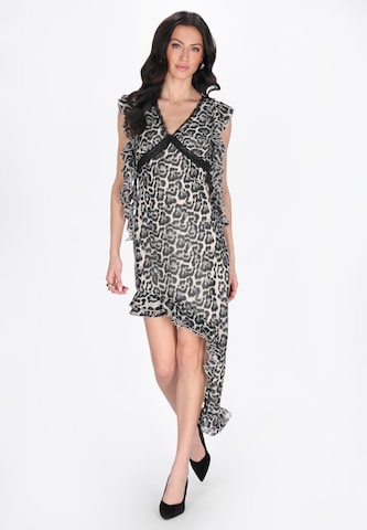 Robe faina en violet : devant