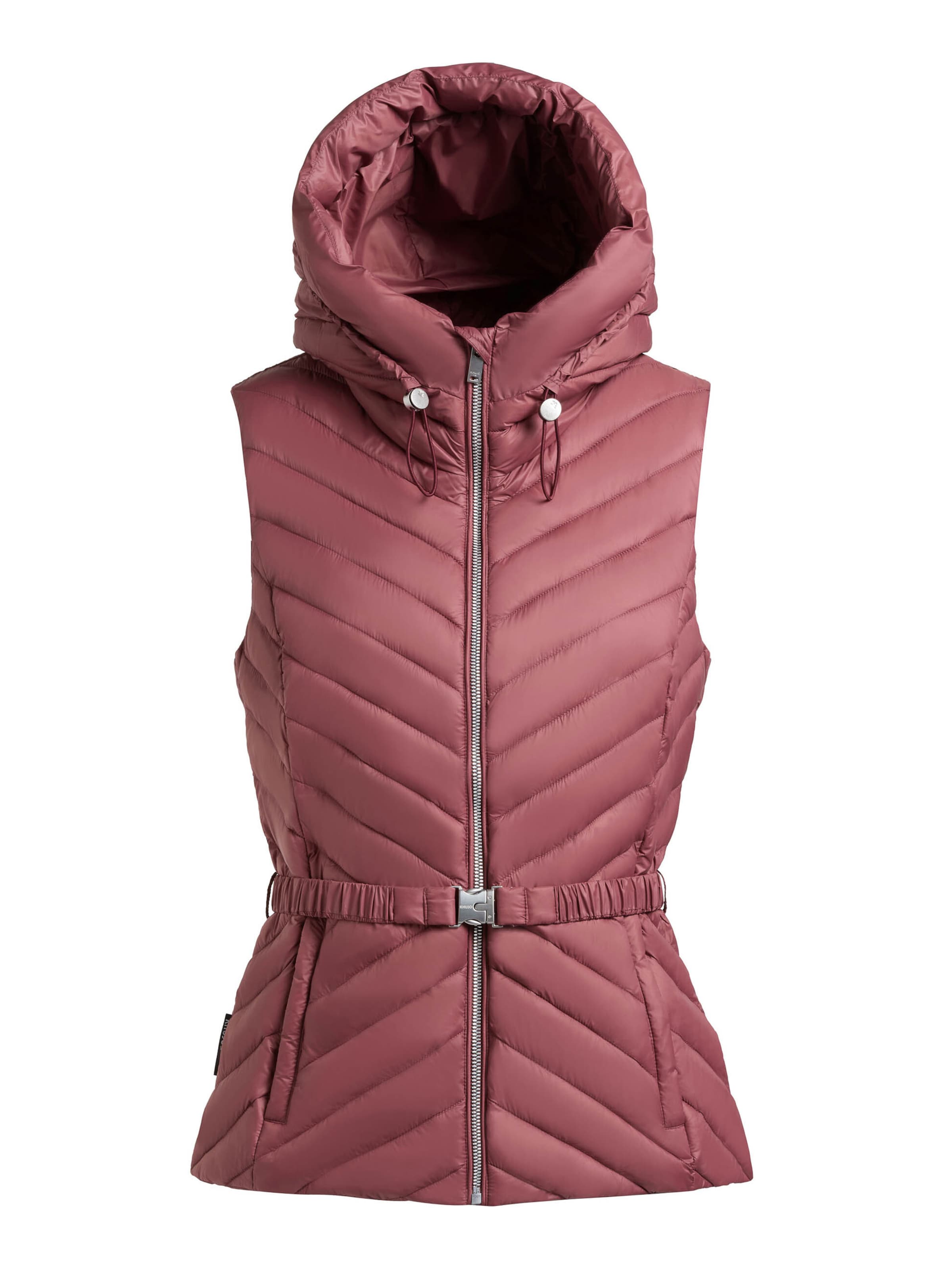 Gilet 'Demie' di khujo in rosa: frontale