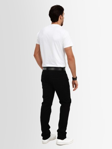 INDICODE Regular Jeans in Black