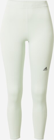 ADIDAS SPORTSWEAR Sports trousers 'Run Icons ' in Green: front