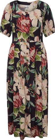 Ulla Popken Dress in Black: front