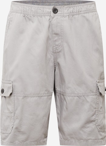 TOM TAILOR Regular Cargo Pants in Grey: front