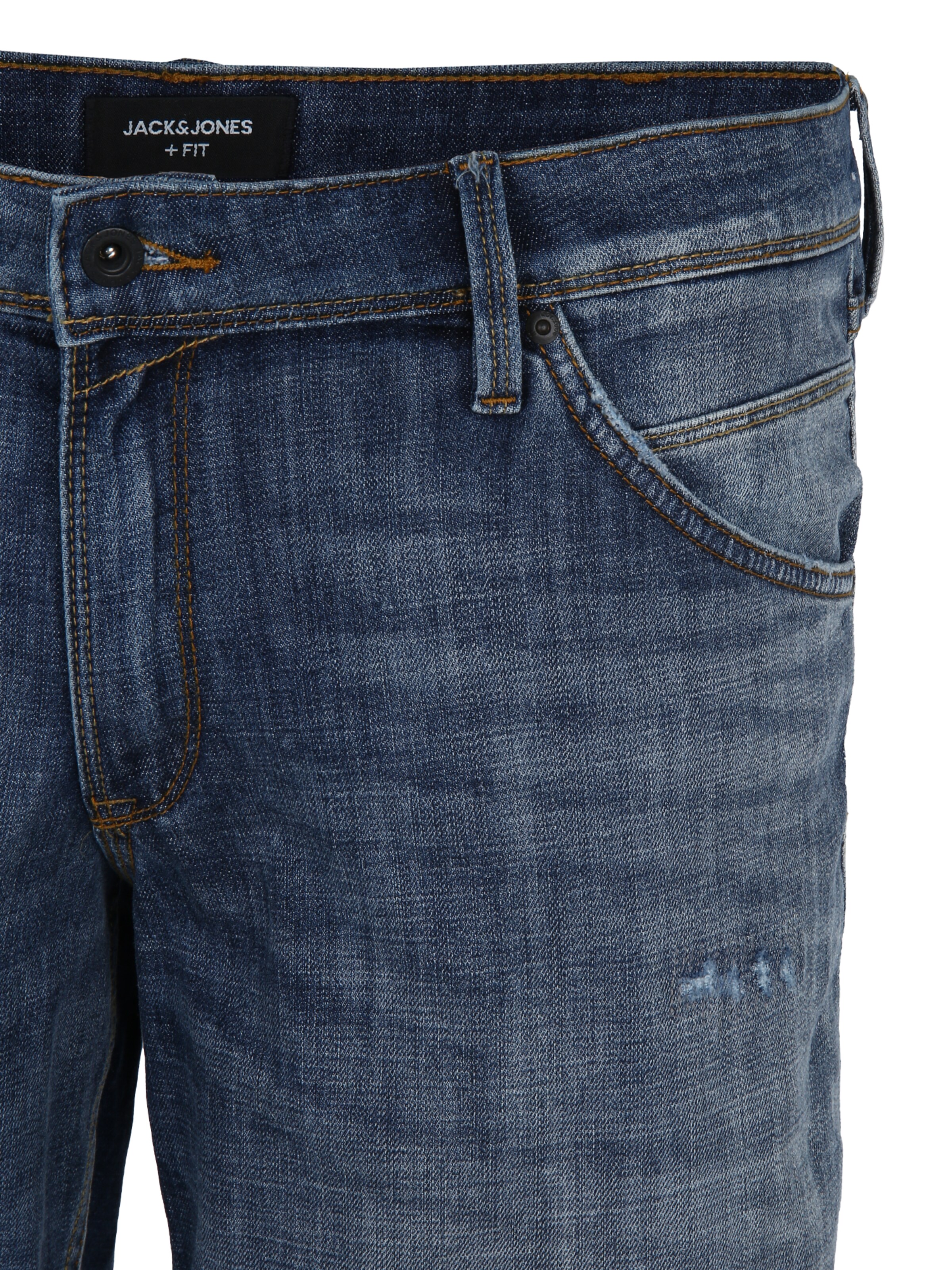 Männer Hosen Jack & Jones Plus Shorts 'RICK FOX' in Blau - QP35361 Männer Hosen Jack & Jones Plus Shorts 'RICK FOX' in Blau - QP35361