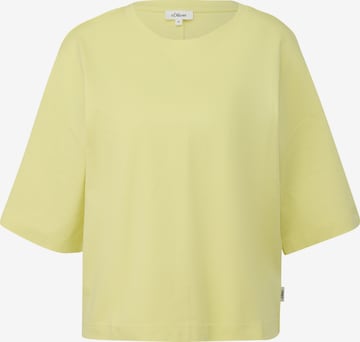 s.Oliver Shirt in Yellow: front