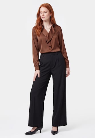 usha BLACK LABEL - Blusa en marrón