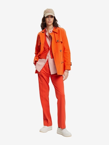 ESPRIT Between-Seasons Coat in Orange