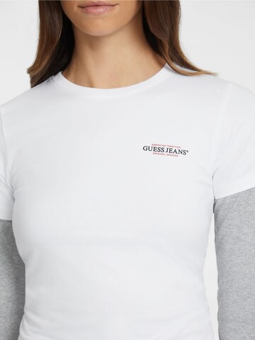 Maglietta di GUESS JEANS in bianco