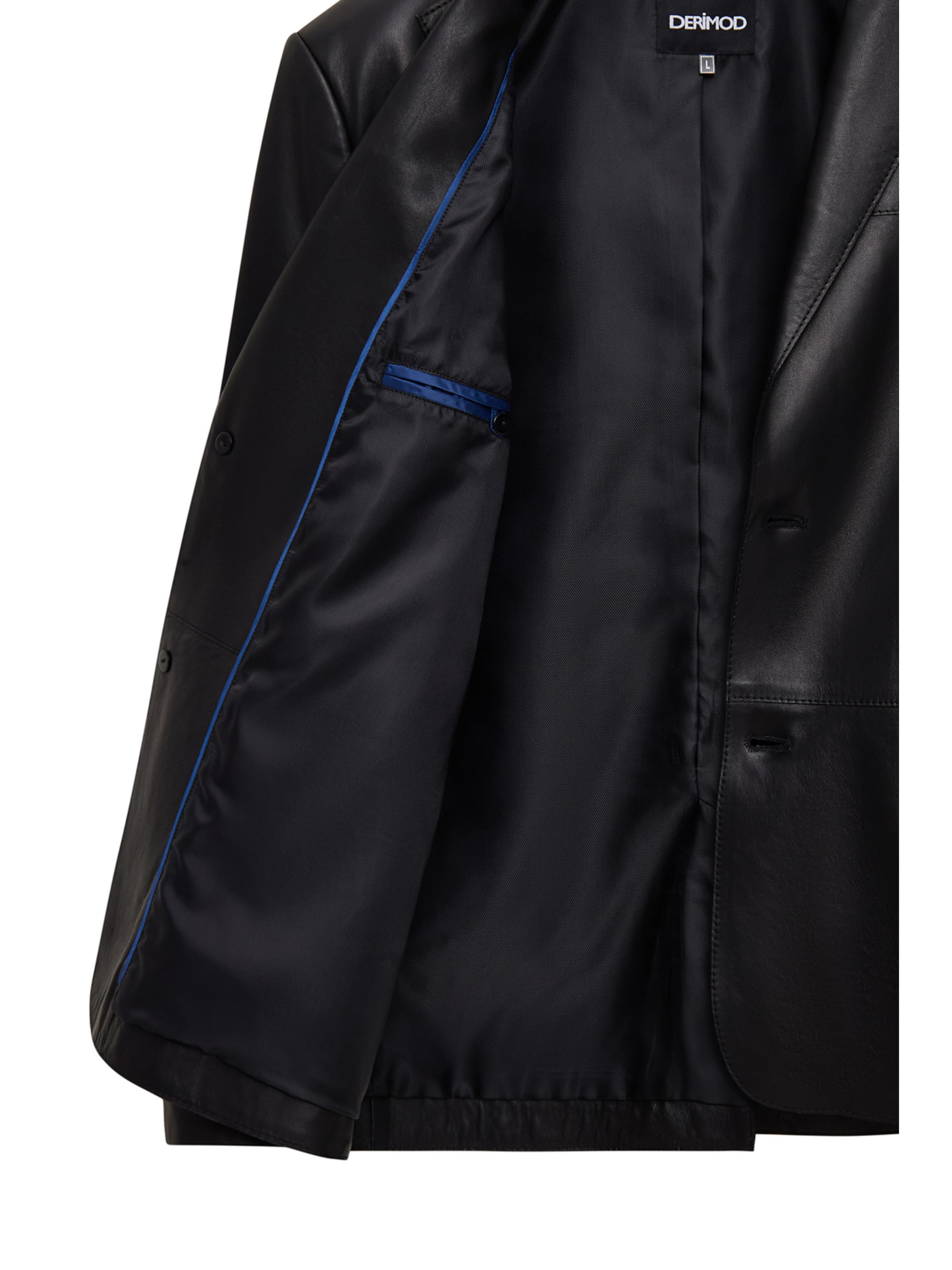 Derimod Regular fit Colbert 'Rodrygo' in Zwart