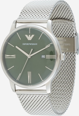 Emporio Armani Analogové hodinky – zelená: přední strana