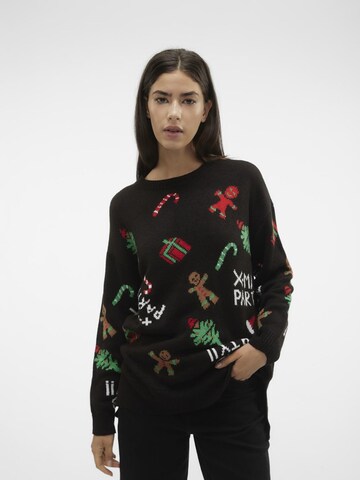 VERO MODA Sweater in Black