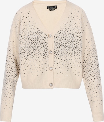 fainaKardigan - bež boja: prednji dio