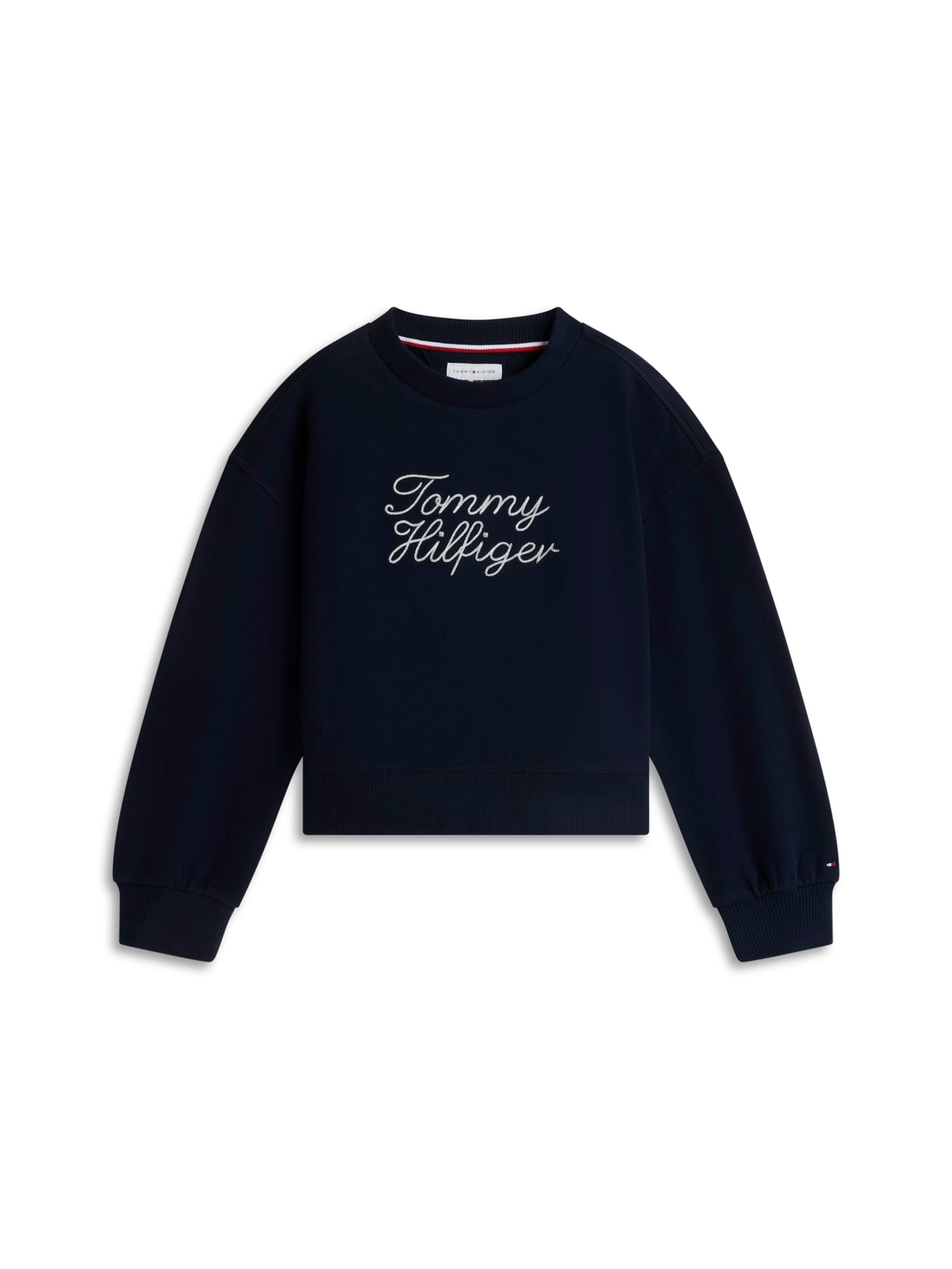 TOMMY HILFIGER Mikina – modrá: přední strana