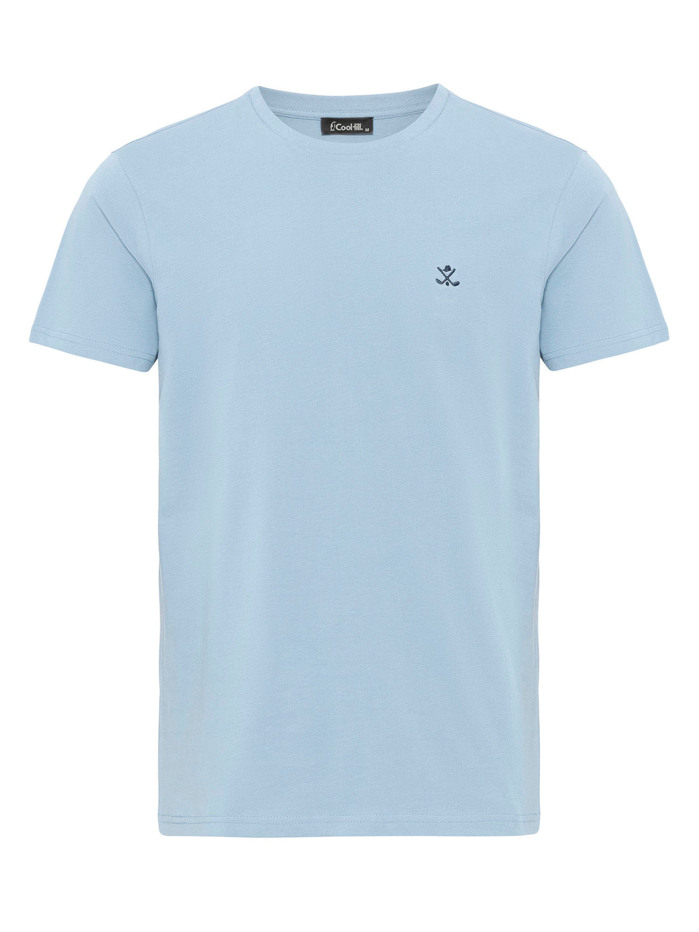 zils Cool Hill T-Krekls 'Antonio': no priekšpuses