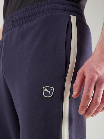 Effilé Pantalon 'ESS ELEVATED' PUMA en bleu