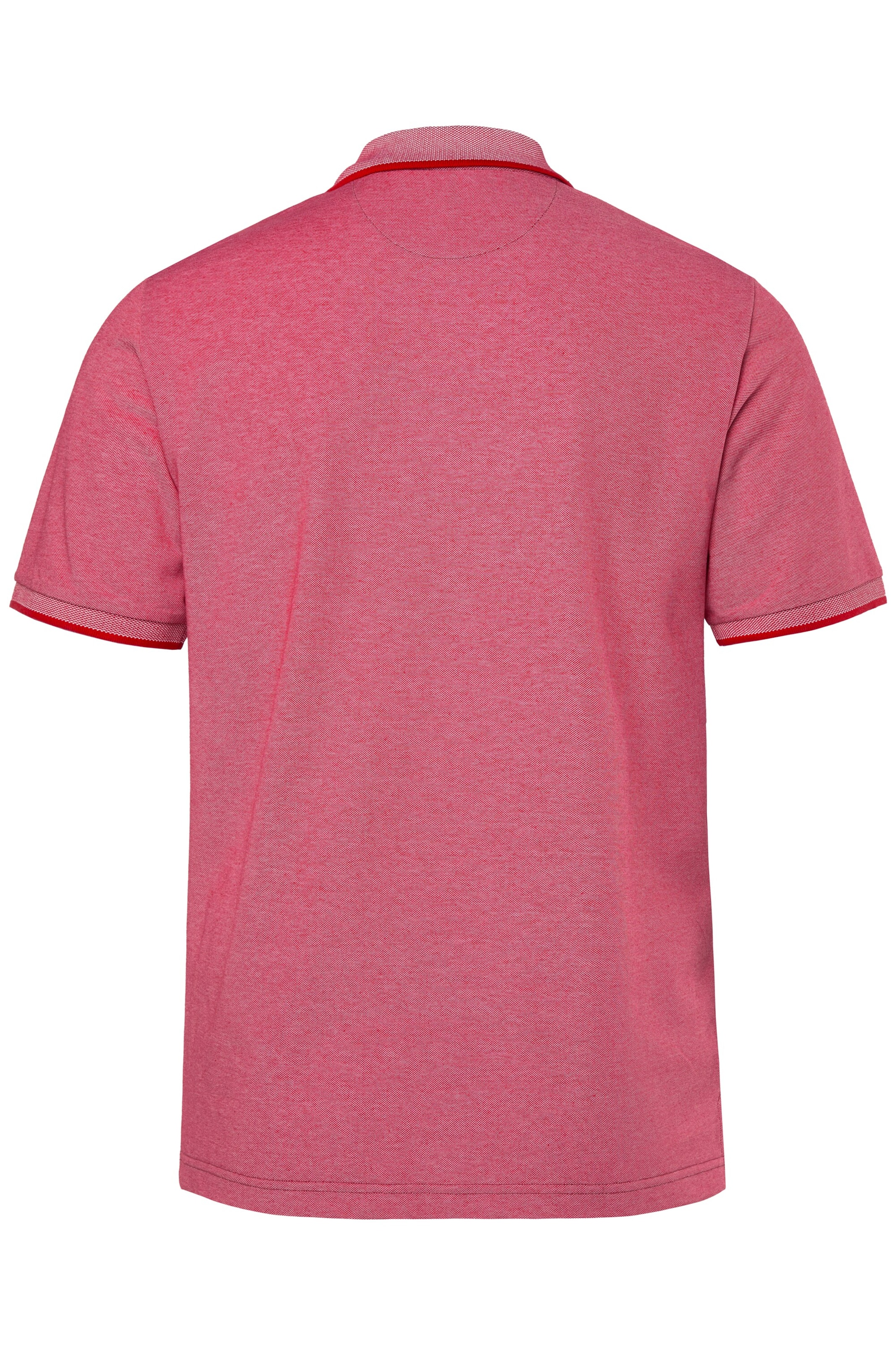 Men Plus Shirt in Rood
