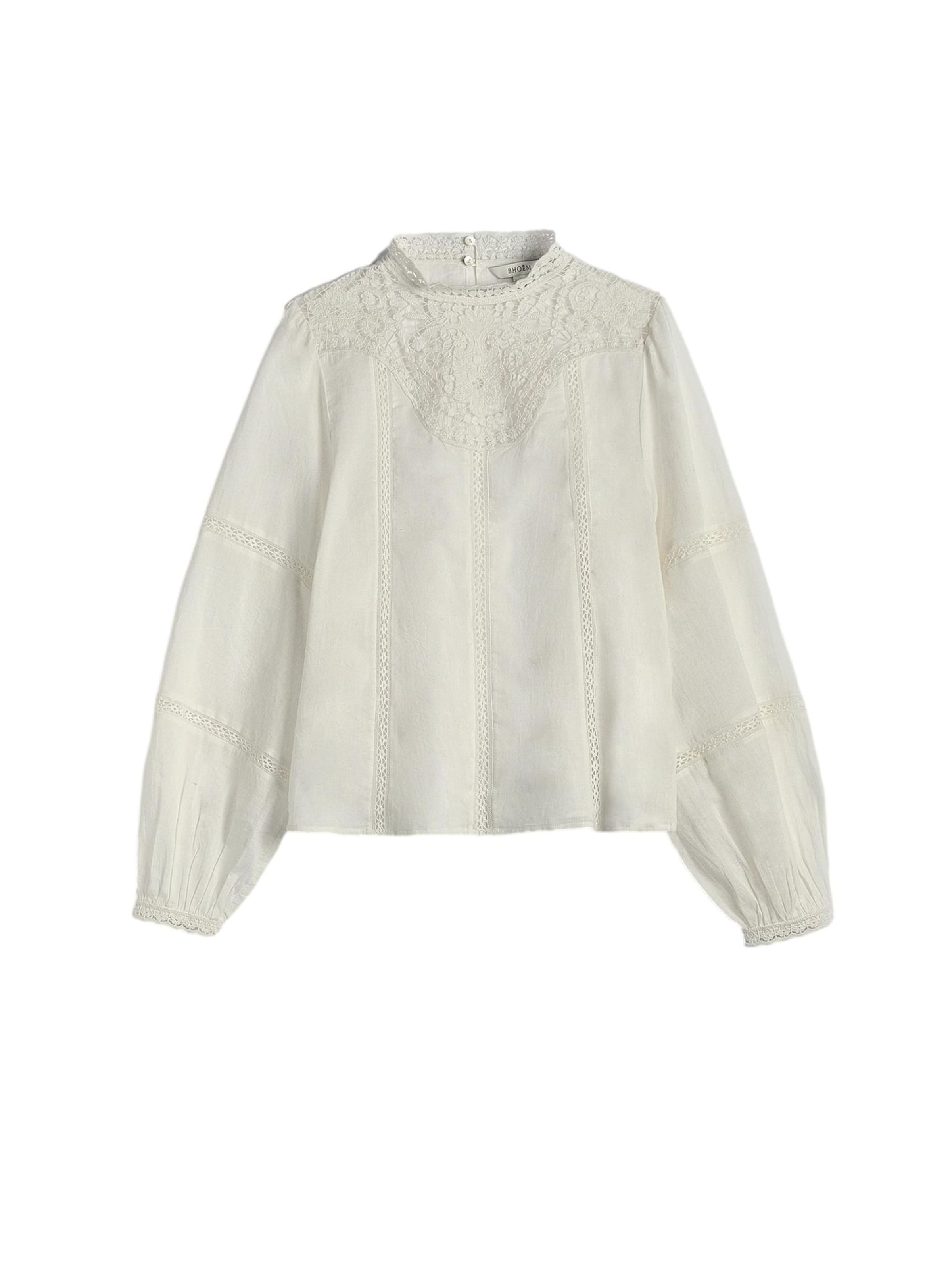 Camicia da donna di Bhoem in bianco: frontale