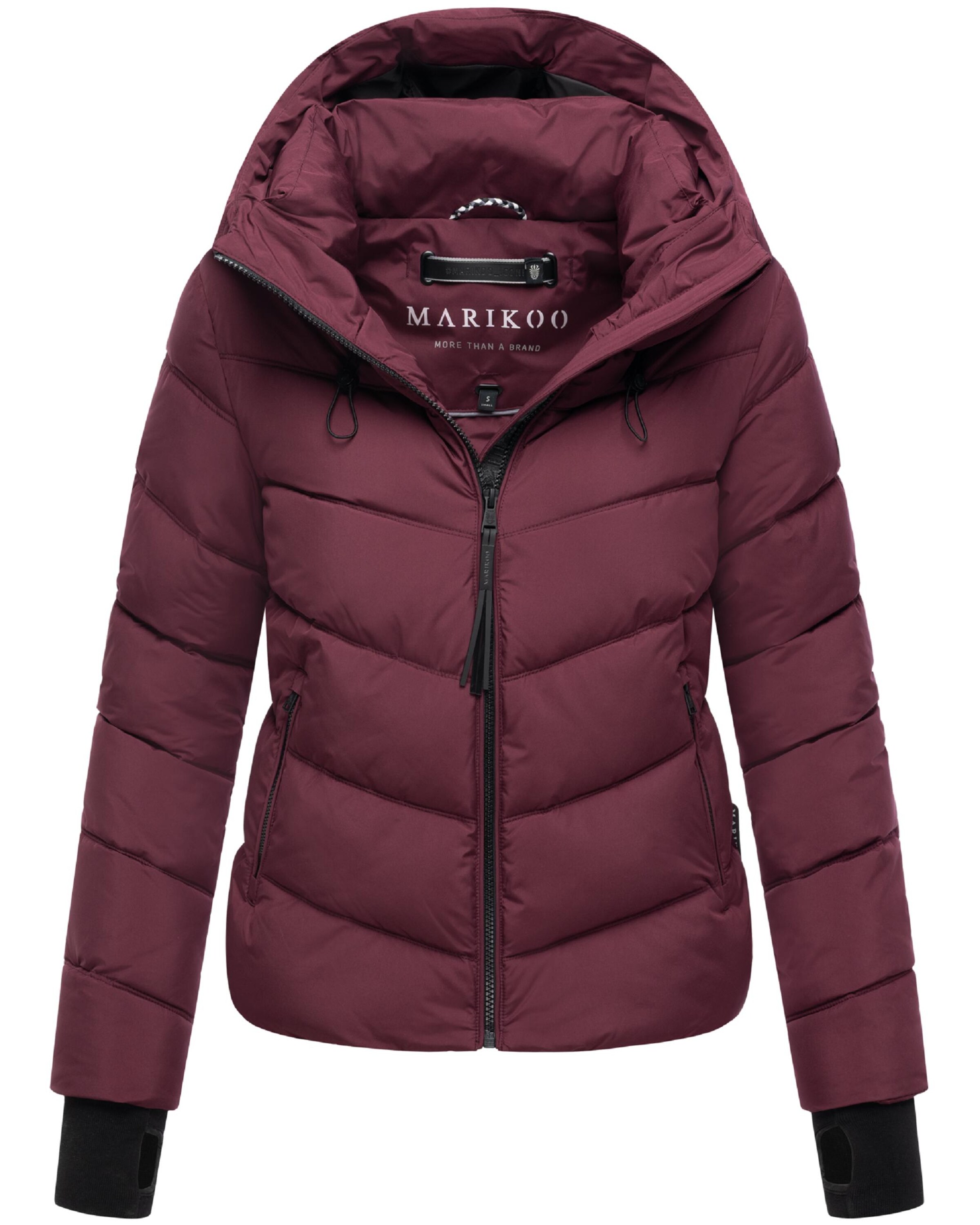 MARIKOO Winterjas in Rood