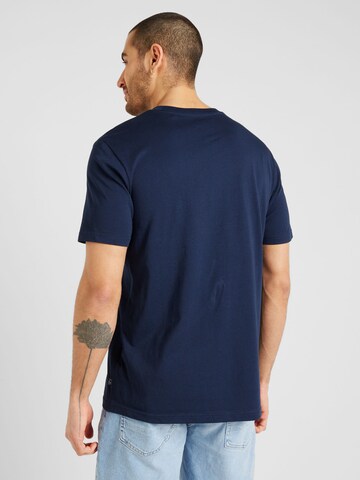 QS Shirt in Blauw